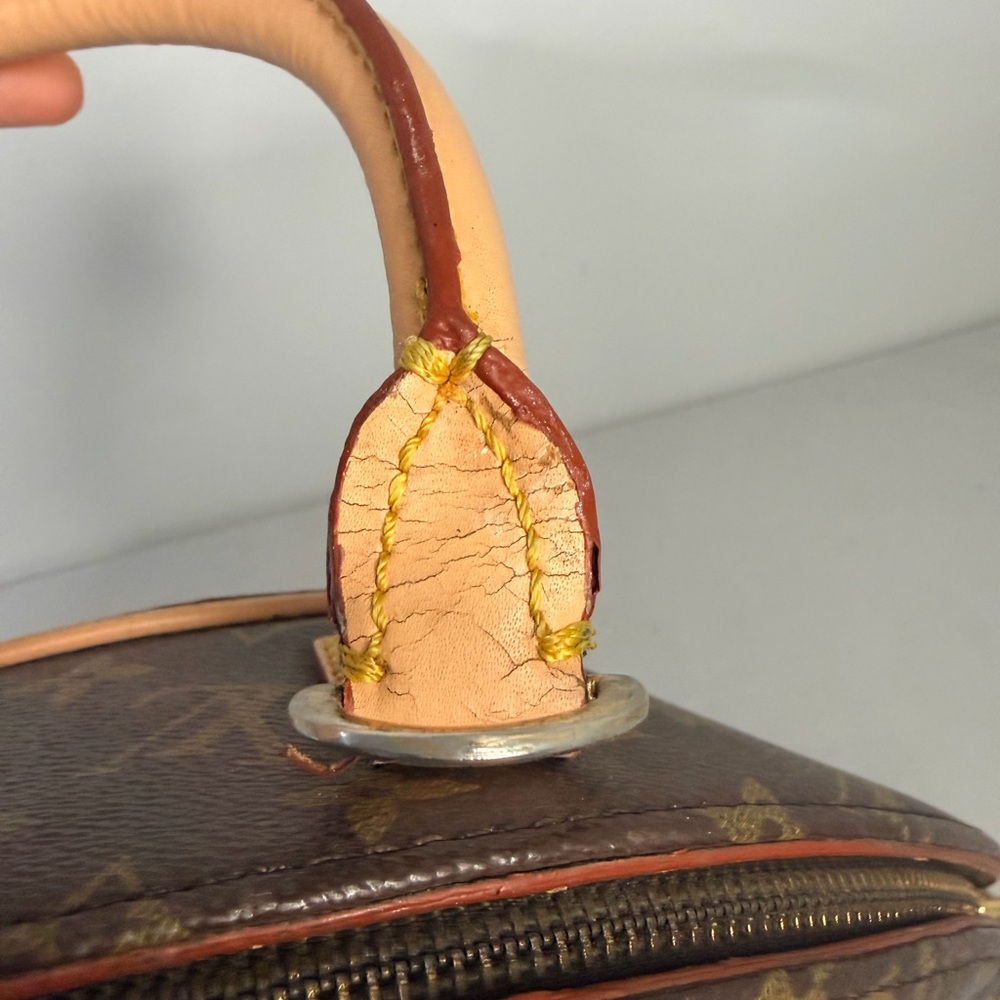 Louis Vuitton Ellipse PM Monogram Authentic Repair Project Interior Damage - Picture 8 of 16